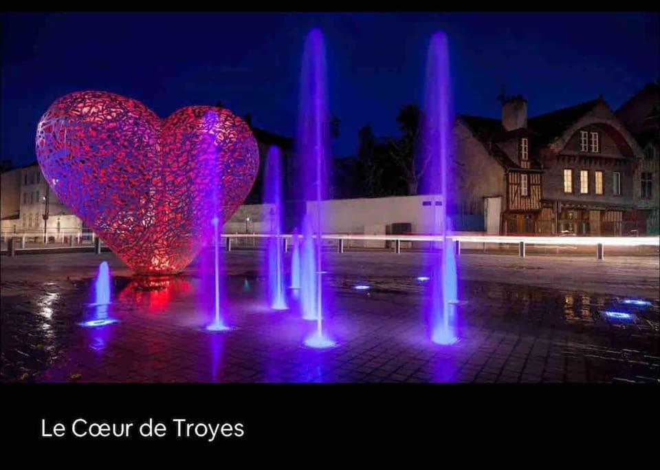 Superbe T2 De Caractere Au Centre Classe 3 Etoiles Troyes Exteriör bild